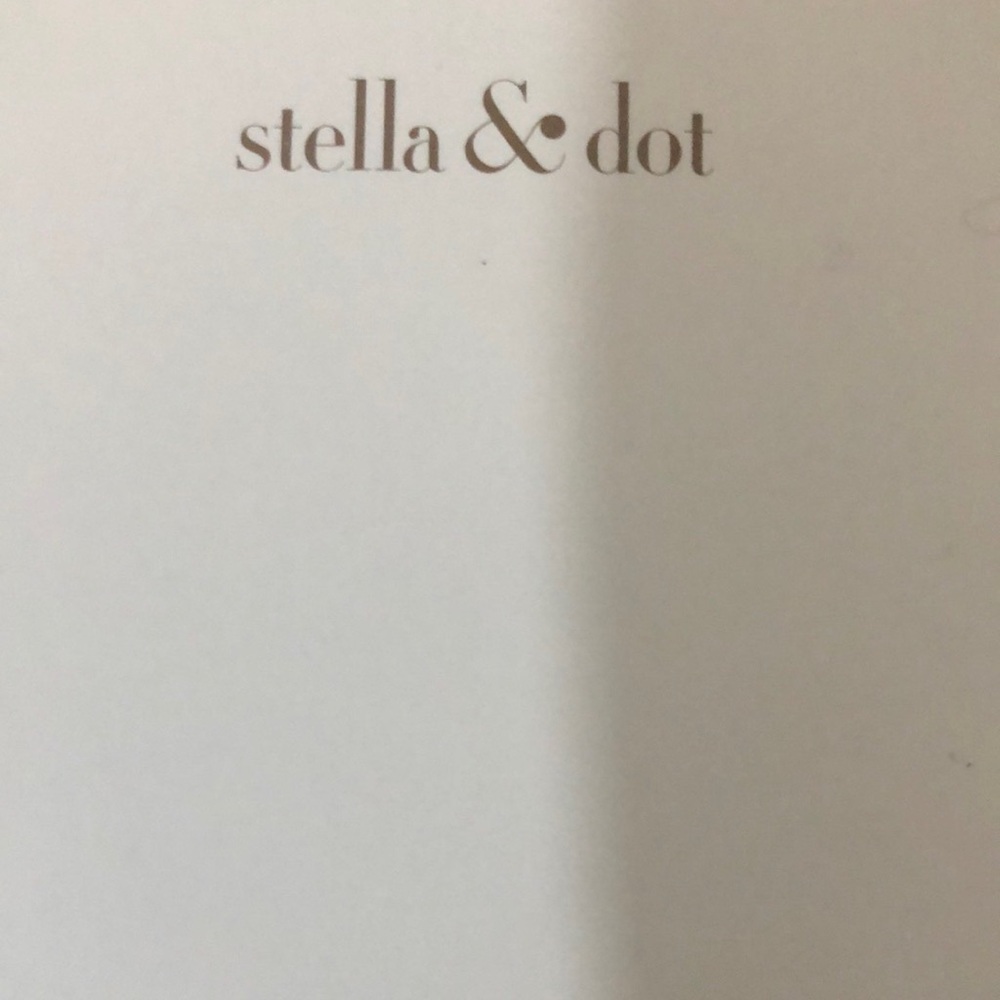 Stella & Dot Tessa Fringe Silver Toned Necklace - Picture 10 of 10